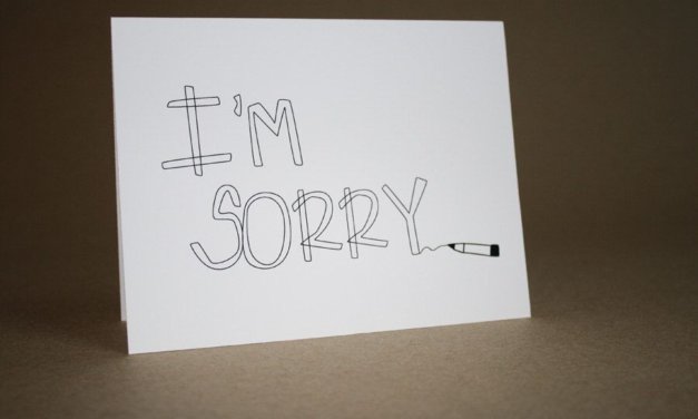 How to Apologize When You Aren’t Feeling Sorry